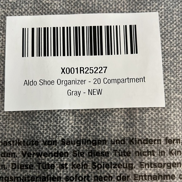 Closet Shoe Organizer 20 Section/ New - Picture 5 of 5